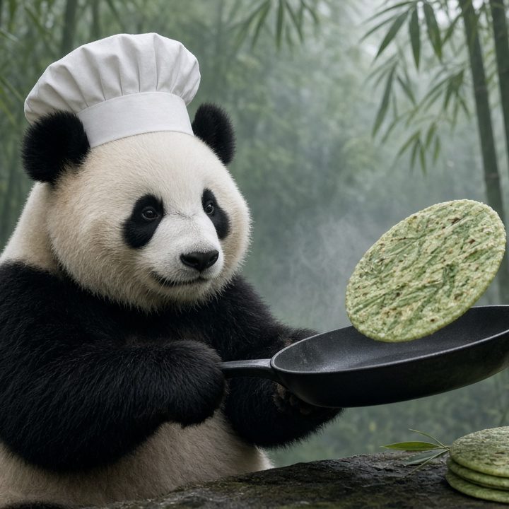 Memory picture: 熊猫 = panda